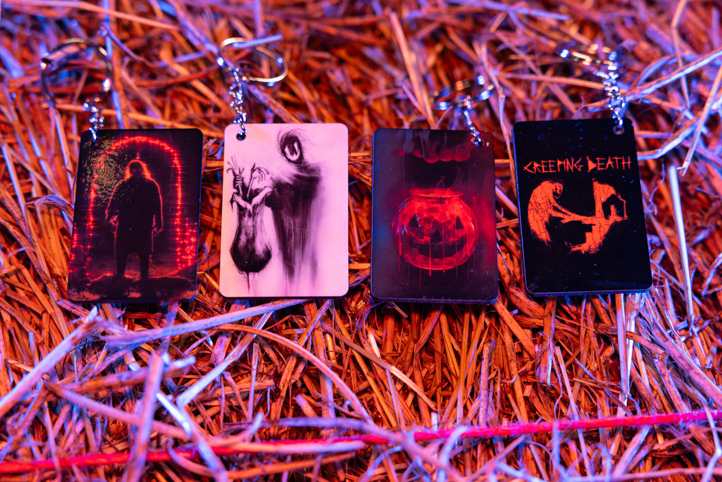 Creeping Death: Arch Keychain