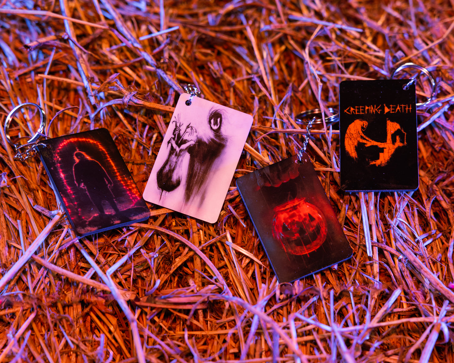Creeping Death: Arch Keychain